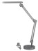 Б0008001 Настольный светильник ЭРА NLED-440-7W-S светодиодный на струбцине и с основанием серебро