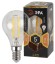 Б0019006 Лампочка светодиодная ЭРА F-LED P45-5W-827-E14 Е14 / Е14 5 Вт филамент шар теплый белый свет