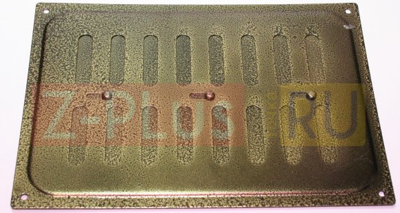 Решётка металлическая Р 165х240 мм регулируемая бронза Ванвент