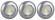Б0031043 Светодиодный фонарь подсветка ЭРА Пушлайт SB-504 Аврора самоклеящийся 3шт серебристый COB