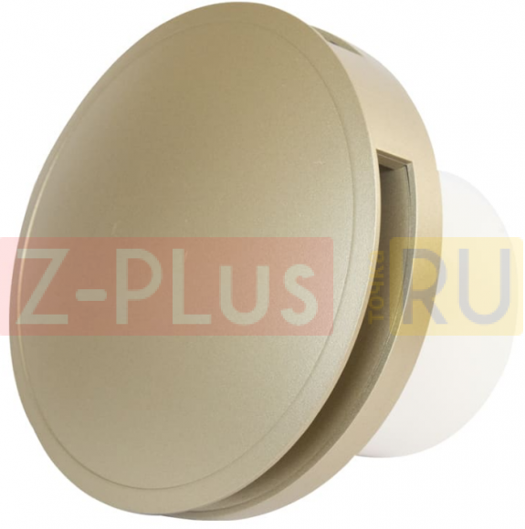 Europlast  E-EXTRA вентилятор 125 мм c крышкой, шариковым подшипником, золотой