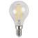 Б0043437 Лампочка светодиодная ЭРА F-LED P45-5W-827-E14 Е14 / Е14 5Вт филамент шар теплый белый свет