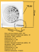 Накладной вентилятор ERA DiCiTi AURA 5C MRH d125мм с датчиком влажности, таймером и обратным клапаном