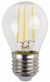Б0047013 Лампочка светодиодная ЭРА F-LED P45-11W-827-E27 Е27 / Е27 11Вт филамент шар теплый белый свет