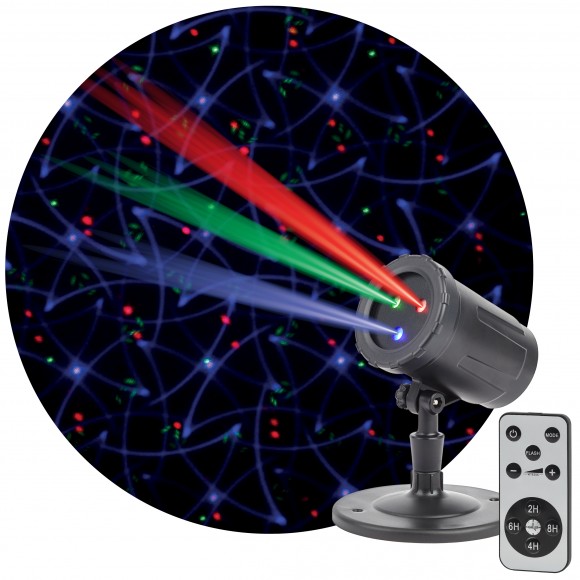 Б0047976 ENIOP-05 ЭРА Проектор Laser Калейдоскоп, IP44, 220В (12/252)