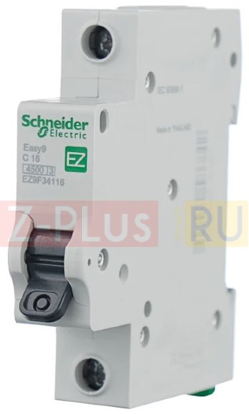 Автоматический выключатель Schneider Electric Easy 9 1P (C) 4,5kA EZ9F34106