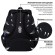 Ранец BRAUBERG FIT, 2 отделения, "Dark cat", 38х27х14 см, 272026