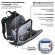 Ранец BRAUBERG PREMIUM, 2 отделения, с брелоком, "Digital spider", LED-ЛАМПОЧКИ, 38х29х16 см, 273101