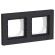 ATN441002 Рамка 2-м AtlasDesign Aqua IP44 карбон SE ATN441002