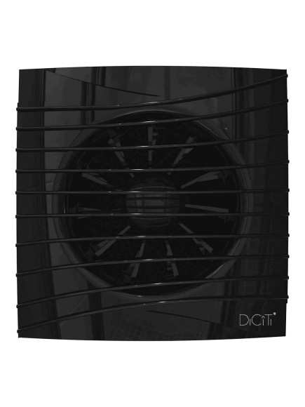 SILENT 5C Obsidian Вентилятор накладной SILENT D125 обратный клапан Obsidian DICITI