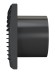 SILENT 5C Obsidian Вентилятор накладной SILENT D125 обратный клапан Obsidian DICITI
