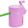 Точилка механическая BRAUBERG KIDS, для простых и цветных карандашей, корпус лавандовый, крепление к столу, 272004
