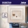 Б0027622 Розетка Intro Plano 1-303-02 информационная RJ45, IP20, СУ, слоновая кость