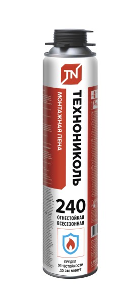 528380 Пена монтажная Технониколь 528380 240 PROFESSIONAL огнестойкая