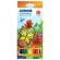 Карандаши цветные BRAUBERG "Wonderful butterfly", 12 цв, шестигранные, грифель 3 мм, натуральное дерево, 180535