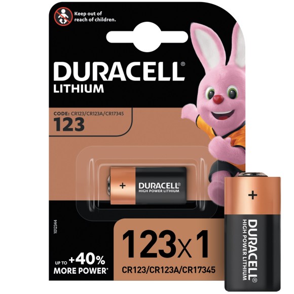 A0001263 Duracell CR123 (10/50/5400)