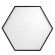Подвесной светодиодный cветильник Geometria ЭРА Hexagon SPO-122-B-40K-066 66Вт 4000К черный Б0050553