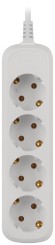UDL-10-450-E Удлинитель электрический ЭРА UDL-10-450-E Greenline 4 розетки с заземлением 5м ПВС 3x0.75мм2