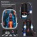 Ранец BRAUBERG PREMIUM, 2 отделения, с брелоком, "Foggy car", 3D-панель, 38х29х16 см, 273103