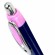 Ручка шариковая автоматическая с грипом BRAUBERG DELTA CLIP, СИНЯЯ, узел 0,7 мм, линия 0,35 мм,144201