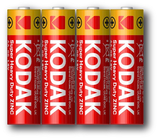 Б0005141 Батарейки Kodak R6-4S SUPER HEAVY DUTY Zinc [KAAHZ 4S] (24/576/34560)