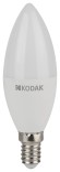 Б0057630 Лампочка светодиодная Kodak LED KODAK B35-11W-840-E14 E14 / Е14 11Вт свеча нейтральный белый свет
