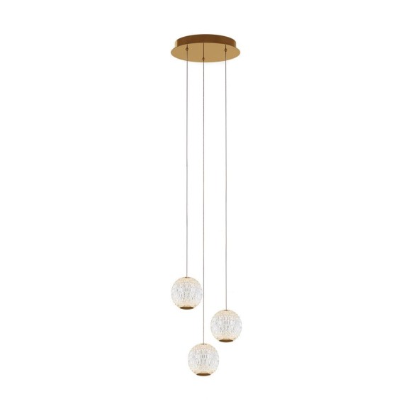 Подвесная светодиодная люстра Maytoni Sapphire MOD293PL-L18BS3K
