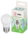 LED P45-8W-840-E27 GL Лампочка светодиодная ЭРА GREEN LINE LED P45-8W-840-E27 GL E27 8 Вт шар яркий белый свет