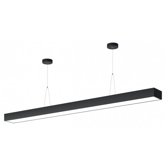 Б0058863 Светильник LED ЭРА Geometria SPO-115-B-40K-036 Block 36Вт 4000K 3100Лм IP40 1200*100*50 черный подвесной драйвер внутри