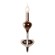 Бра iLamp Lady 88003-1 GD