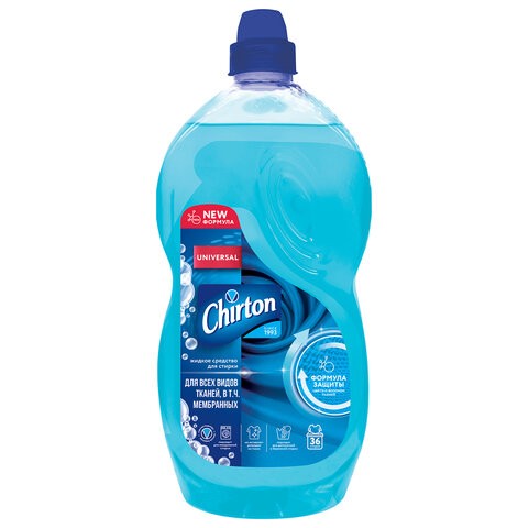 Средство для стирки для всех типов тканей 1,81л CHIRTON (Чиртон) UNIVERSAL "Горная ла, 4670013303618