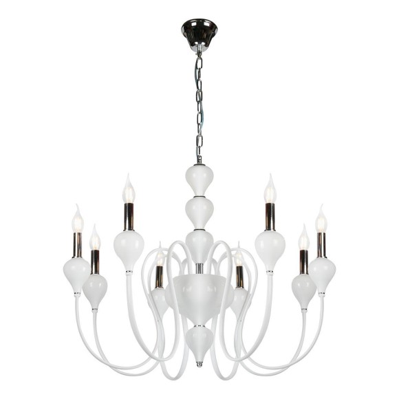 Подвесная люстра iLamp Lady 88003-8 WH