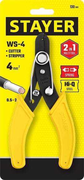 STAYER WS, 0.75  -  2.5 мм2, стриппер для снятия изоляции (23338-13)