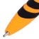 Ручка шариковая автоматическая BRAUBERG ULTRA COLOR NEON, soft-touch, СИНЯЯ, пишущий узел 0,7 мм, линия 0,35 мм, 144203