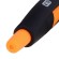 Ручка шариковая автоматическая BRAUBERG ULTRA COLOR NEON, soft-touch, СИНЯЯ, пишущий узел 0,7 мм, линия 0,35 мм, 144203