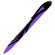 Ручка шариковая автоматическая BRAUBERG ULTRA COLOR NEON, soft-touch, СИНЯЯ, пишущий узел 0,7 мм, линия 0,35 мм, 144203