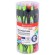 Ручка шариковая автоматическая BRAUBERG ULTRA COLOR NEON, soft-touch, СИНЯЯ, пишущий узел 0,7 мм, линия 0,35 мм, 144203