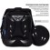 Ранец BRAUBERG QUADRO, 3 отделения, с брелком, Fire spider, 37х28х18 см, 273106