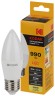 Б0057632 Лампочка светодиодная Kodak LED KODAK B35-11W-830-E27 E27 / Е27 11Вт свеча теплый белый свет