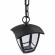 Садово-парковый светильник ЭРА ДСУ 07-8-002 Марсель 1 черный 6 гранный подвесной IP44 светодиодный 8Вт 6500K