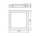 Потолочный светодиодный светильник Kanlux TYBIA M 25W-NW-SE B 24647