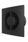 SLIM 4C Dark gray metal Вентилятор накладной SLIM D100 обратный клапан Dark Gray metal DICITI