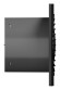 SLIM 4C Dark gray metal Вентилятор накладной SLIM D100 обратный клапан Dark Gray metal DICITI
