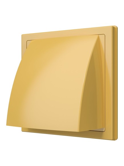 Выход стенной КФВ фланец D150/160 обратный клапан 190х190 ASA Beige ERA