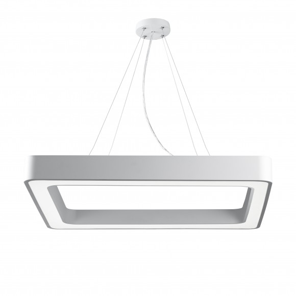 Б0050582 Светильник LED ЭРА Geometria SPO-161-W-40K-060 Quadro 60Вт 4000К 5500Лм IP40 600*600*80 белый подвесной