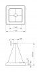 Б0050582 Светильник LED ЭРА Geometria SPO-161-W-40K-060 Quadro 60Вт 4000К 5500Лм IP40 600*600*80 белый подвесной