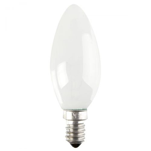 Б0005580 Лампочка Osram B35 40Вт Е14 / E14 230В свечка матовая