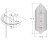 Настенный светильник Garda Decor 62GDW-901-750