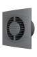 SLIM 4C Gray metal Вентилятор накладной SLIM D100 обратный клапан Gray metal DICITI