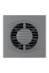 SLIM 4C Gray metal Вентилятор накладной SLIM D100 обратный клапан Gray metal DICITI